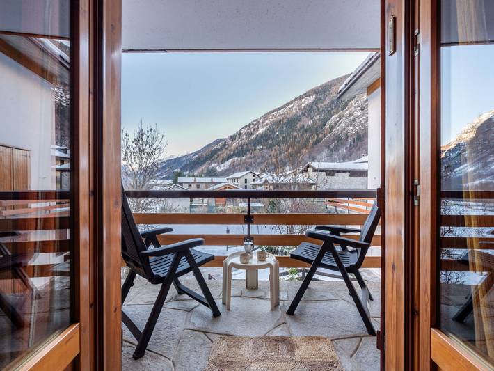 Apartamento para 3 personas, con balcón en Comune di La Salle