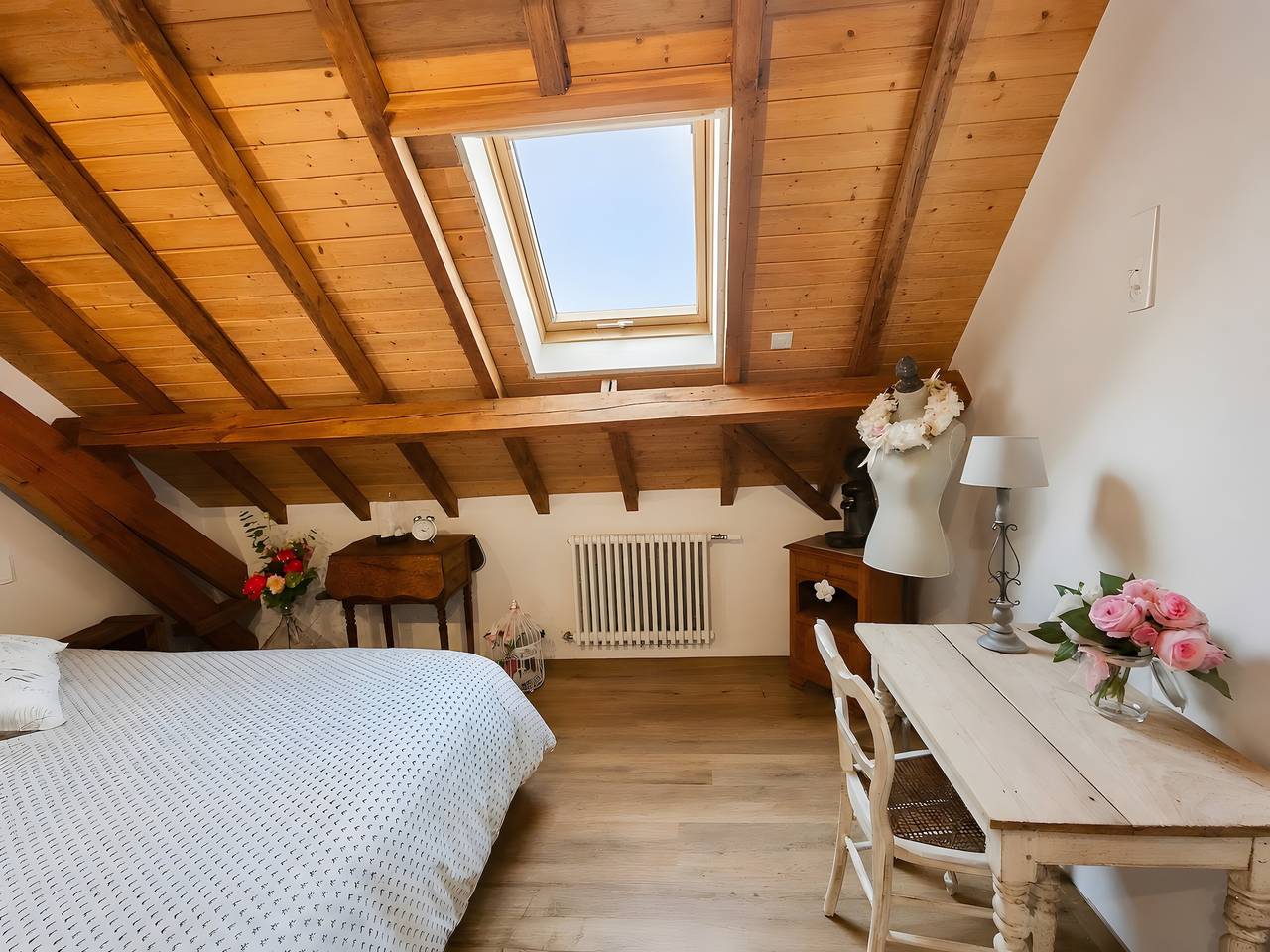 Gastenkamer “Ô Coeur De La Grange” met privéterras, wifi en airconditioning, foto 11