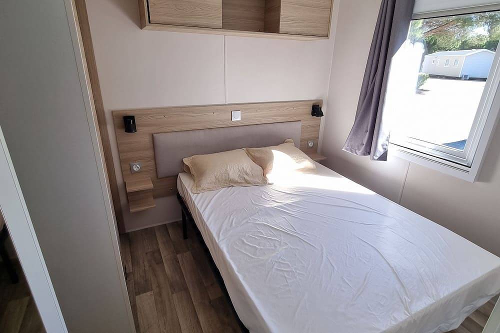 New mobile home (6/8 pers.), All options, Camping Marestang 4 * Location 23 in Canet-en-Roussillon, Côte d'Améthyste