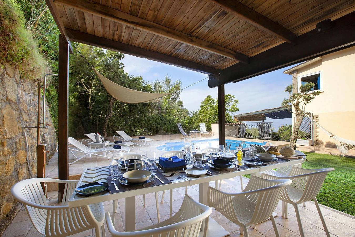 Villa für 7 Personen mit Terrasse in Marciano, Neapel Provinz