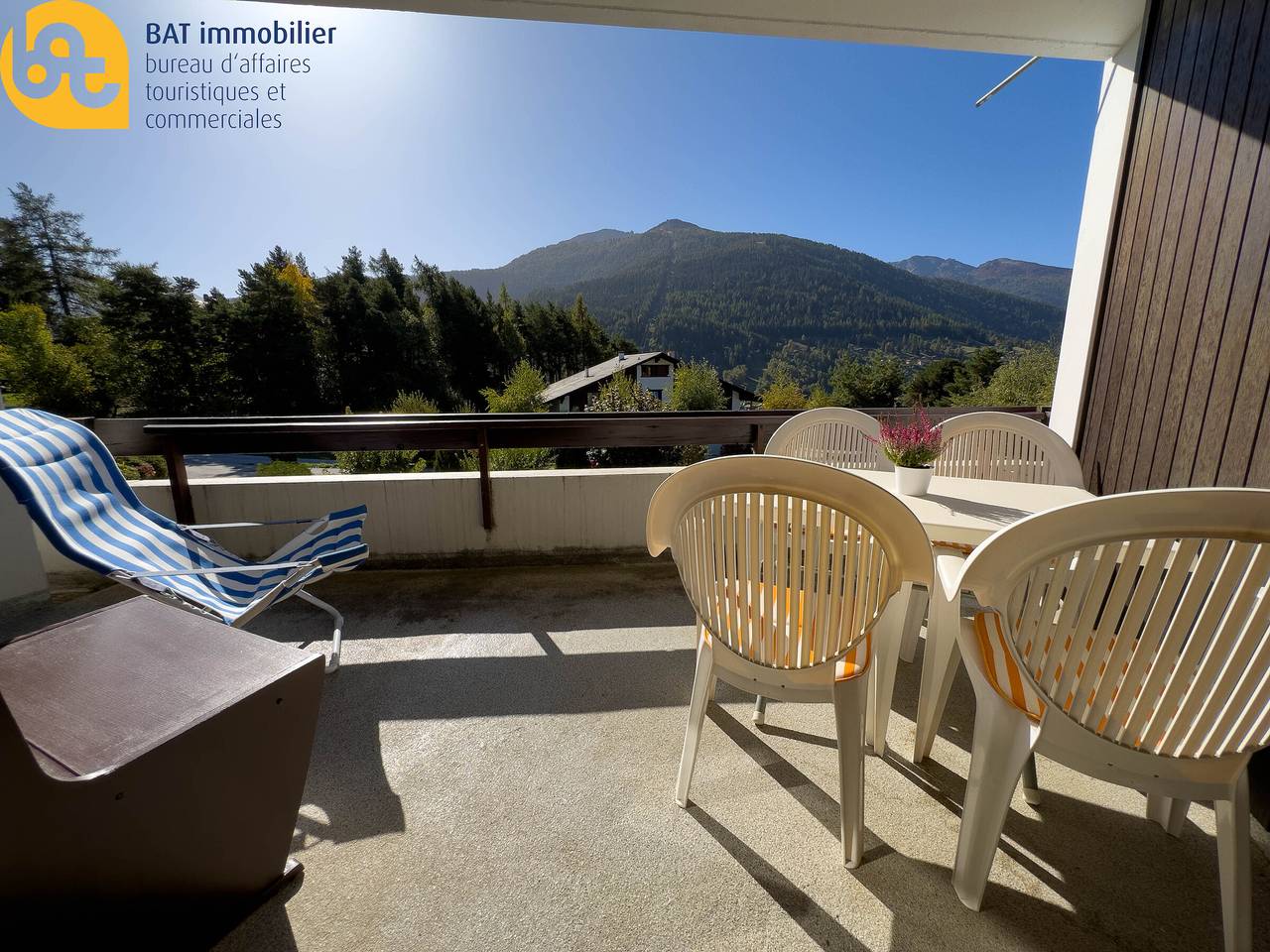Apartamento entero, Roches-Hombes n° 163 (07), flat on the Mont with south-facing balcony in Chalais (Suiza), Alpes del Valais