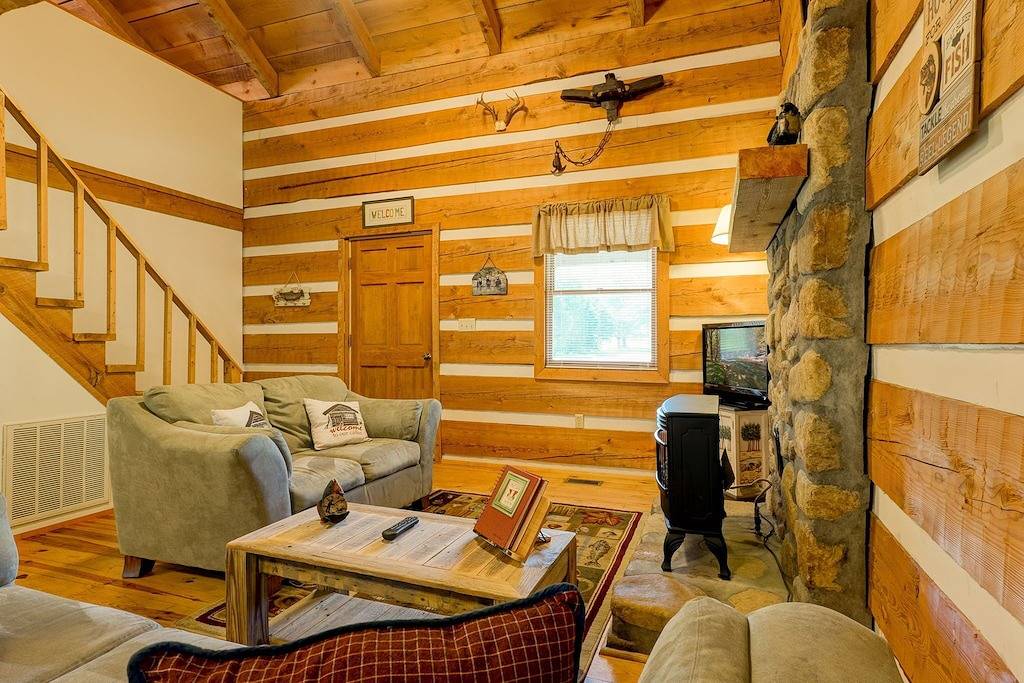 Creekside Bliss entspannender Rückzugsort am Bach in Cosby (TN), Cocke County