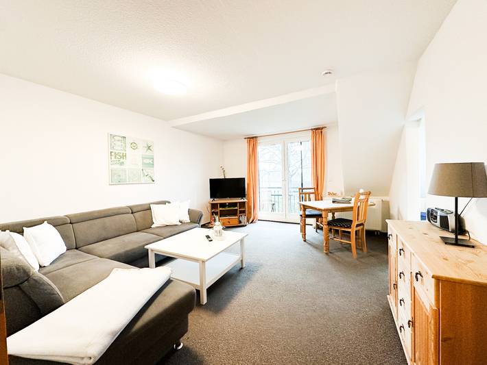 Ferienwohnung für 3 Personen, mit Balkon am Nord-Ostsee-Kanal