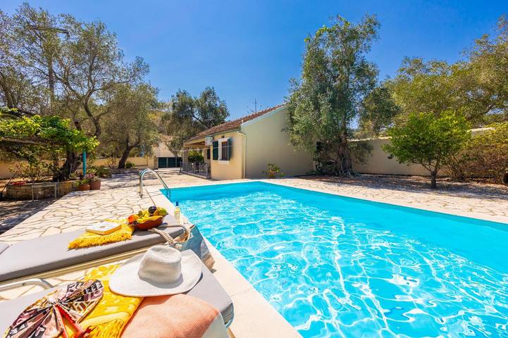 Villa voor 2 personen, met terras op Paxos