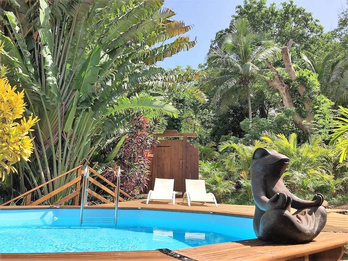 Villa pour 4 personnes, avec piscine et jardin ainsi que terrasse et jacuzzi à Deshaies - 2