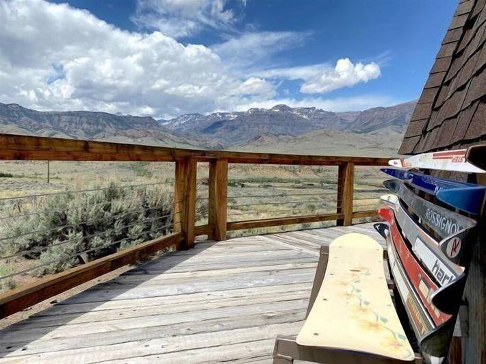 Location de vacances pour 10 personnes, avec terrasse, animaux acceptés à Wapiti - 2