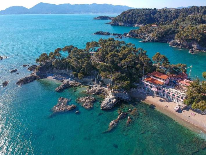 Hôtel pour 2 personnes, avec Terrasse ainsi que Jardin et Vue à Tellaro