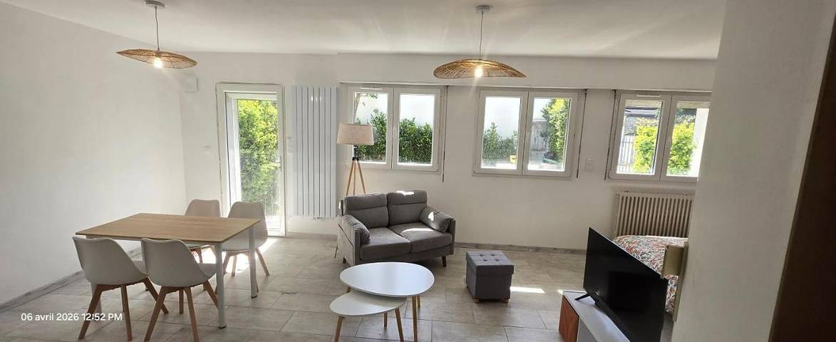 Appartement de vacances pour 2 personnes, avec Terrasse et Jardin