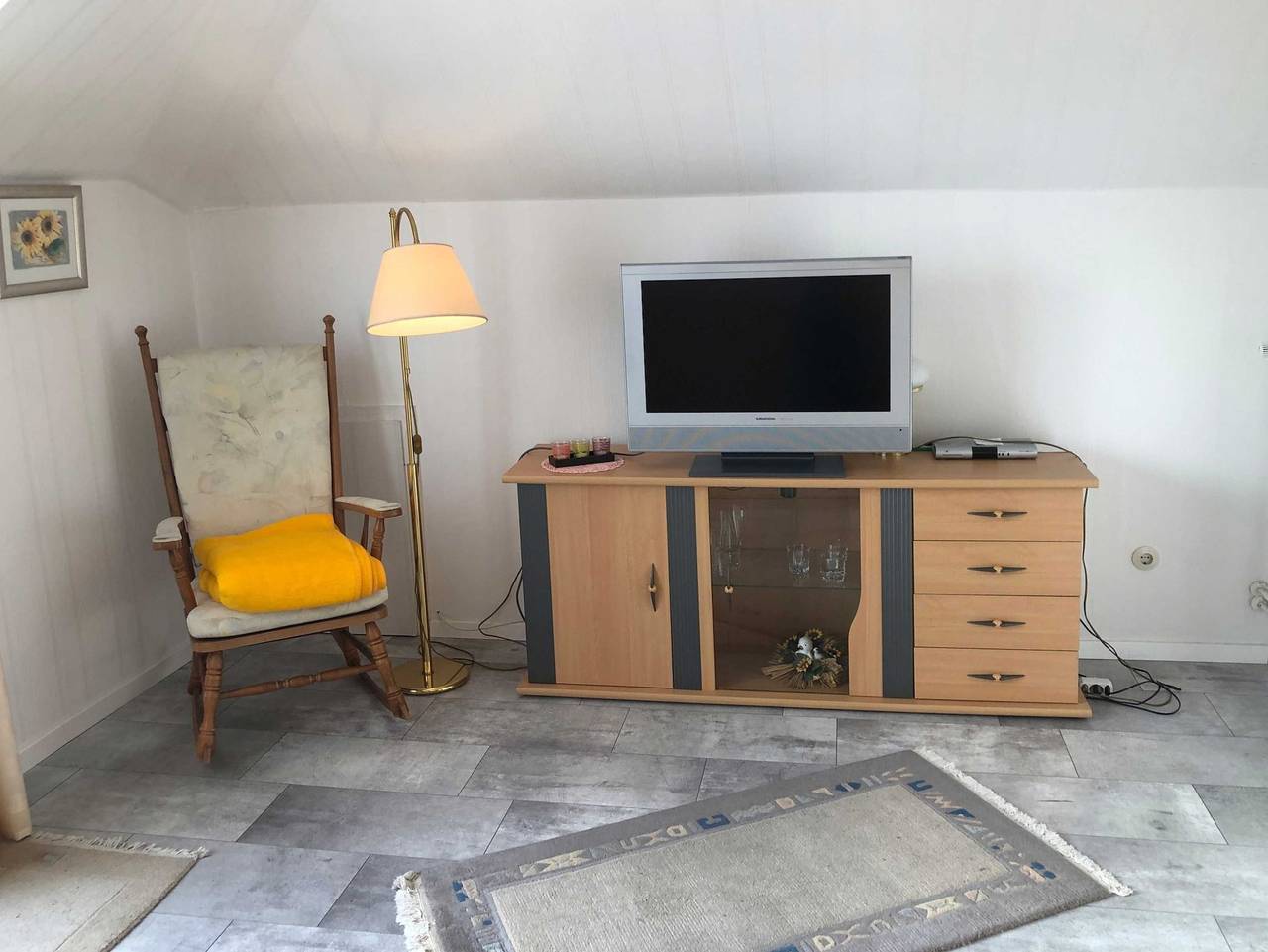Ganze Ferienwohnung, Bue - Rosengrund (Tm022) - 101-Ro 2-Raum Balk in Hauptstrand Büsum, Dithmarschen