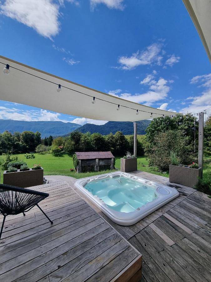 Gîte pour 10 personnes, avec sauna ainsi que terrasse et vue à Kobarid - 2