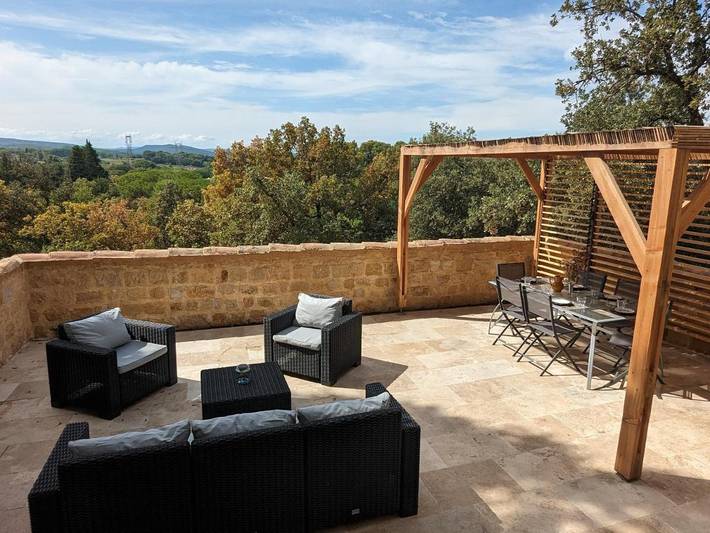Location de vacances pour 6 personnes, avec jardin et vue à Bagnols-sur-Cèze - 3