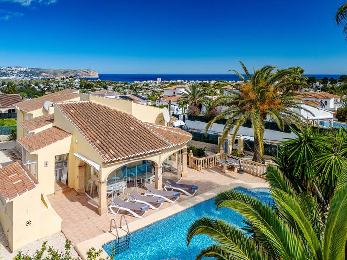 Casa vacanza per 6 persone, con giardino e terrazza a Jávea