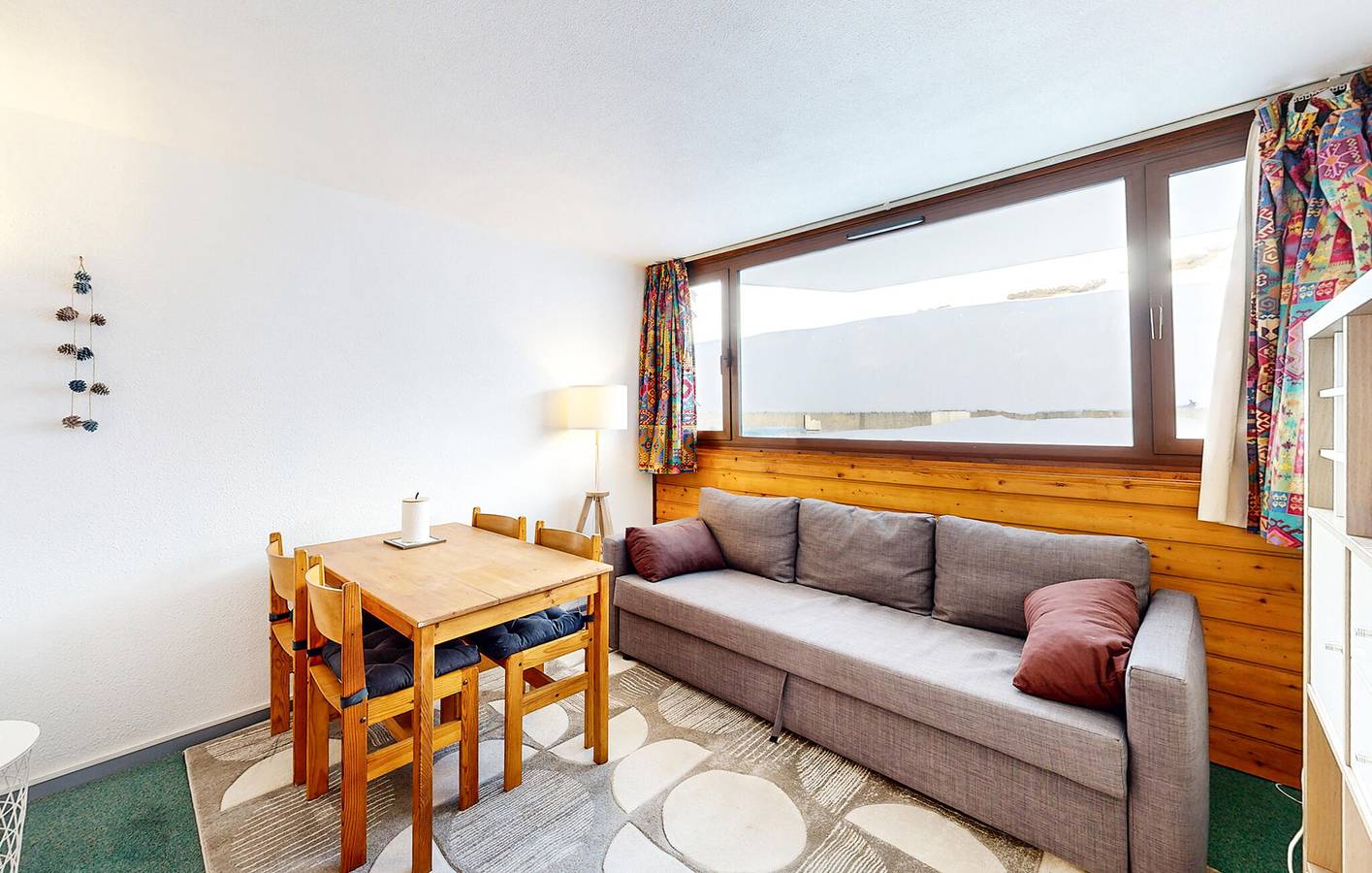 Ganze Ferienwohnung, Gemütliches Ski-Apartment mit Parkplatz, 100m zur Piste in La Mongie, Bagnères-de-Bigorre
