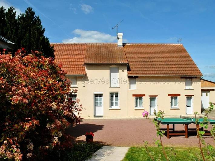 Maison de vacances pour 5 personnes, avec jardin et terrasse, animaux acceptés