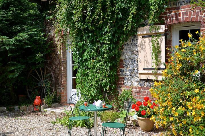 Gîte pour 4 personnes, avec Jardin