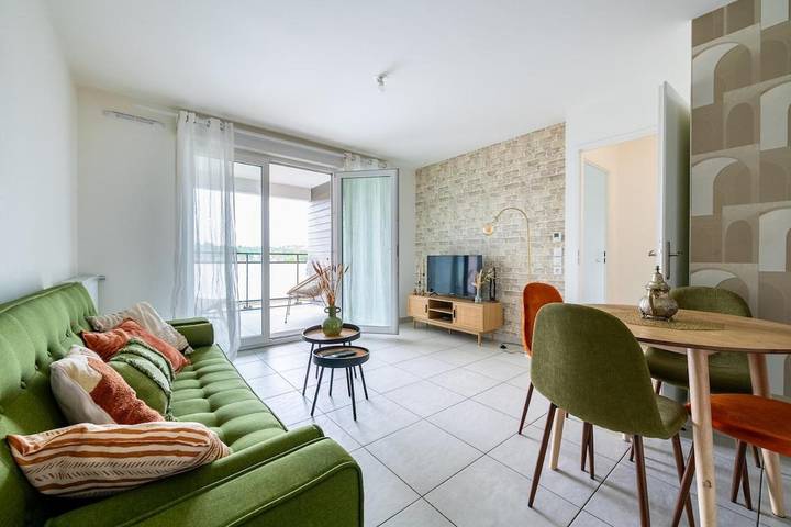 Vakantieappartement voor 4 personen, met terras in Athis-Mons