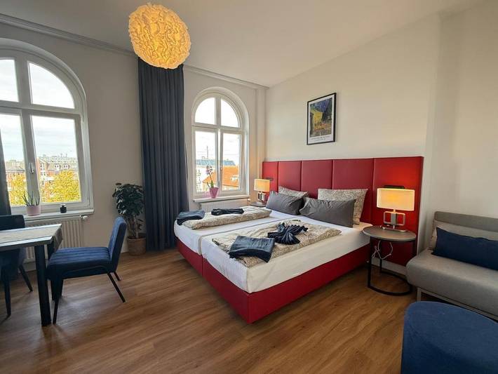 Ferienwohnung für 2 Personen, mit Ausblick in St. Georg