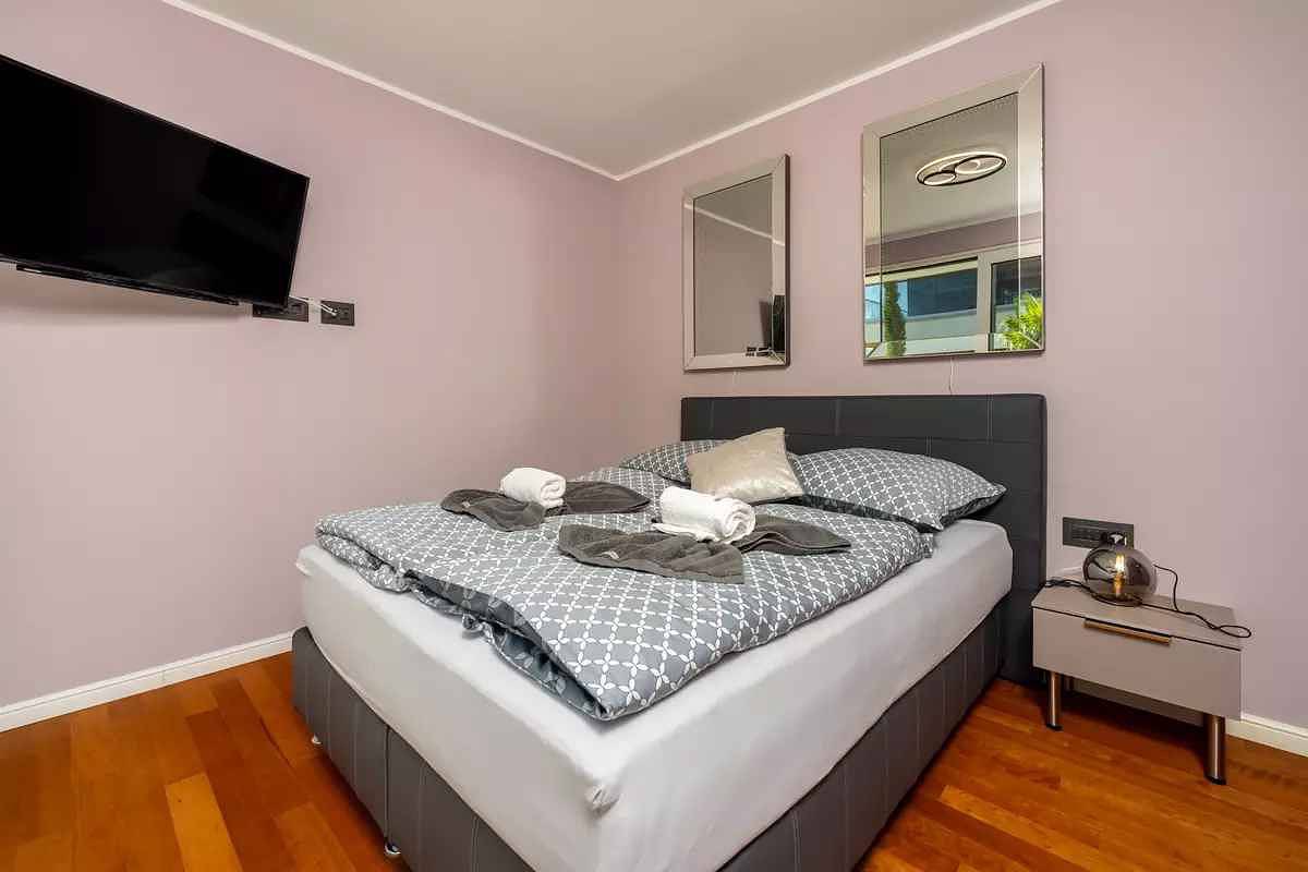 Villa mit Pool, Whirlpool, Sauna und Panoramablick in Crikvenica, Primorje-Gorski Kotar