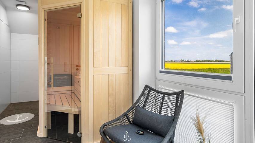 Ferienhaus für 5 Personen, mit Garten und Balkon sowie Sauna in Büsum - 3