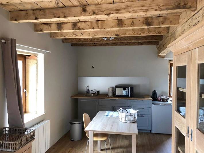 Gîte pour 5 personnes, avec terrasse à Saint-Étienne-des-Oullières
