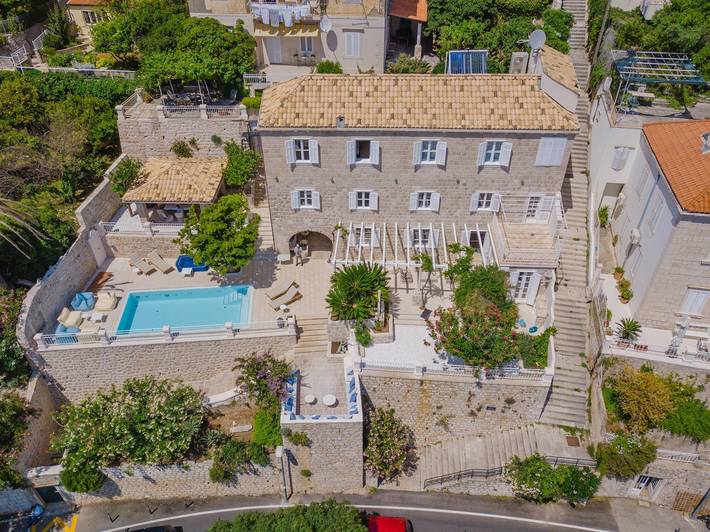 Villa mit pool für 10 Personen, mit Garten und Meerblick sowie Pool in Dubrovnik - 2