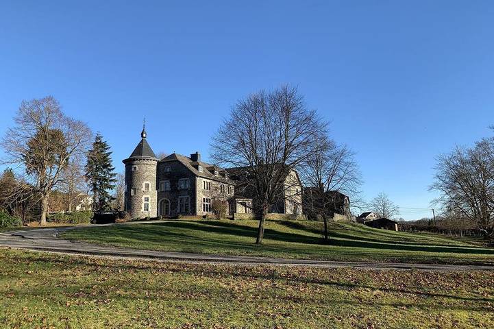 Vacation rental for 36 people, with yard in Belgium