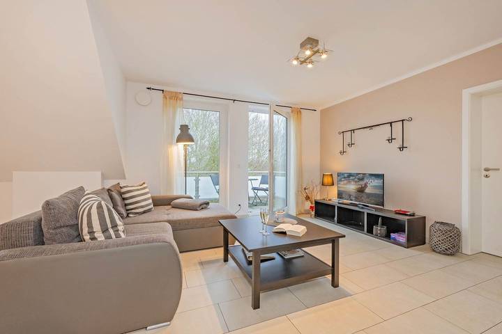 Ferienwohnung für 4 Personen, mit Balkon und Garten in Zinnowitz, Usedom