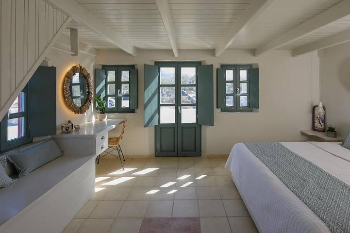Michelangelo Beach Villa with Sea View in Santorini