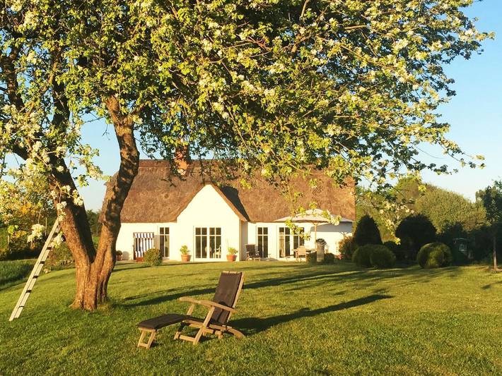 Ferienhaus für 4 Personen, mit Terrasse und Garten sowie Ausblick in Sterup