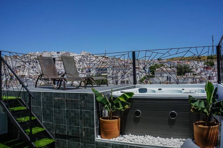 Hôtel pour 2 personnes, avec jacuzzi ainsi que balcon et piscine à Arcos de la Frontera - 4