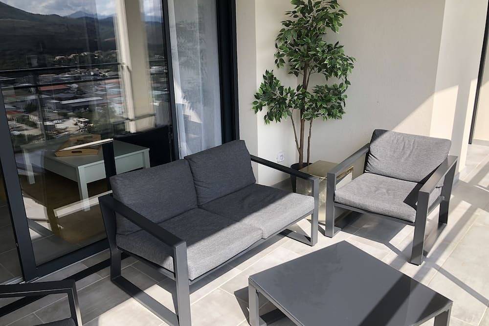 Appartamento intero, T2 41 m² Avec Terrasse Panoramique et Parking Privé in Corte Francia, Parco naturale regionale della Corsica