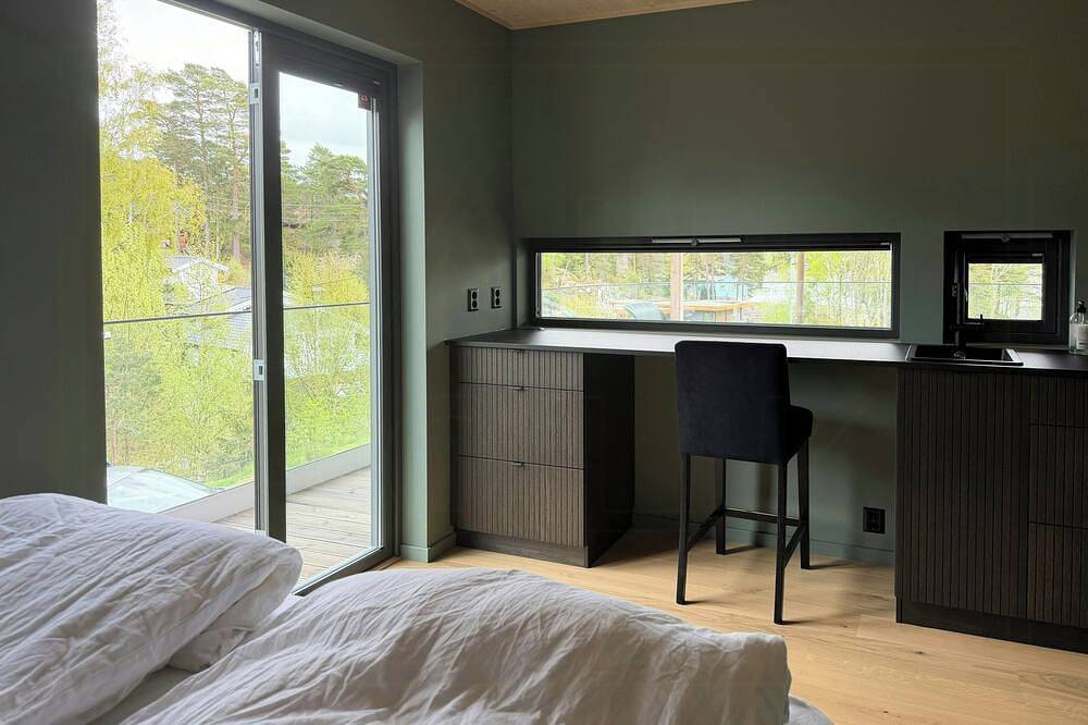 Moderne Hütte in Strandnähe auf Nordre Karlsøy in Sarpsborg