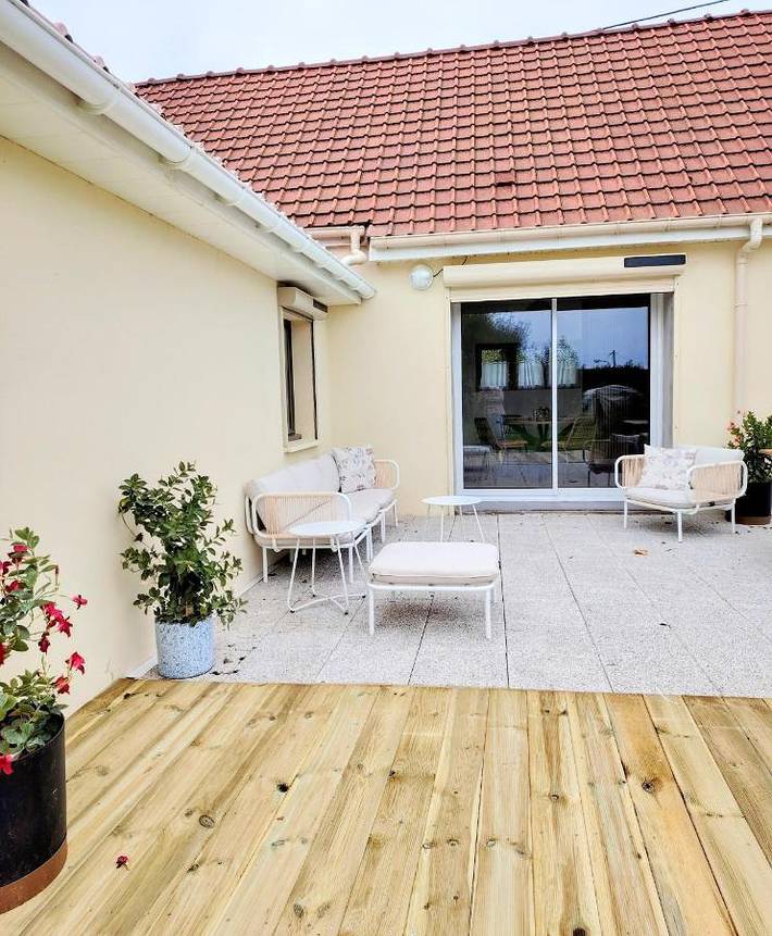 Location de vacances pour 4 personnes, avec jardin et vue, animaux acceptés à Ardres - 3