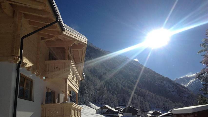 Ferienwohnung für 4 Personen, mit Balkon im Ötztal