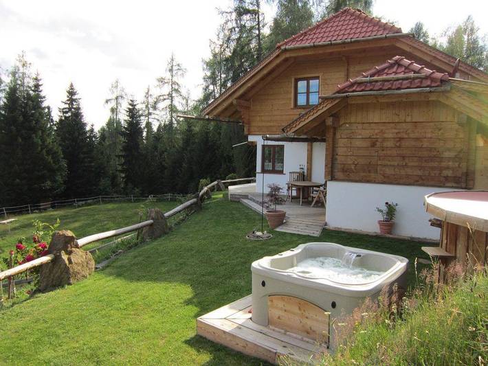 Ganze Ferienwohnung, Hubmoarhütte - Ferienhaus Hubmoarhütte in Sankt Marein bei Neumarkt, Lavanttaler Alpen