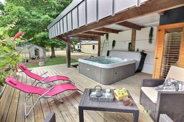 Gîte pour 6 personnes, avec jacuzzi et terrasse ainsi que sauna et jardin à Lanvollon