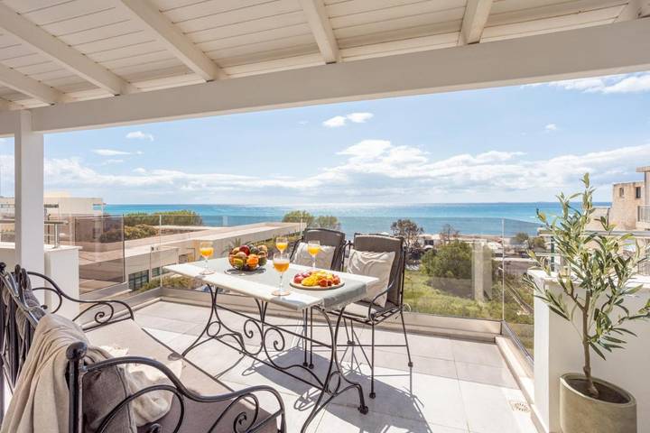 Ferienwohnung für 2 Personen, mit Ausblick und Garten