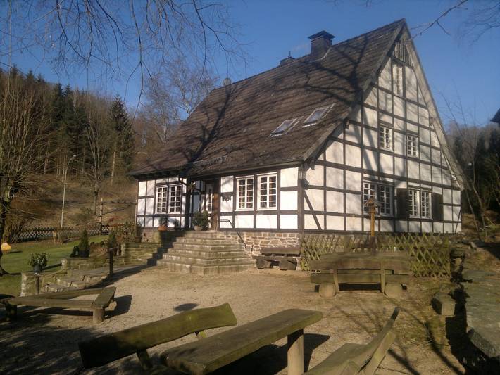Ferienhaus für 18 Personen, mit Garten