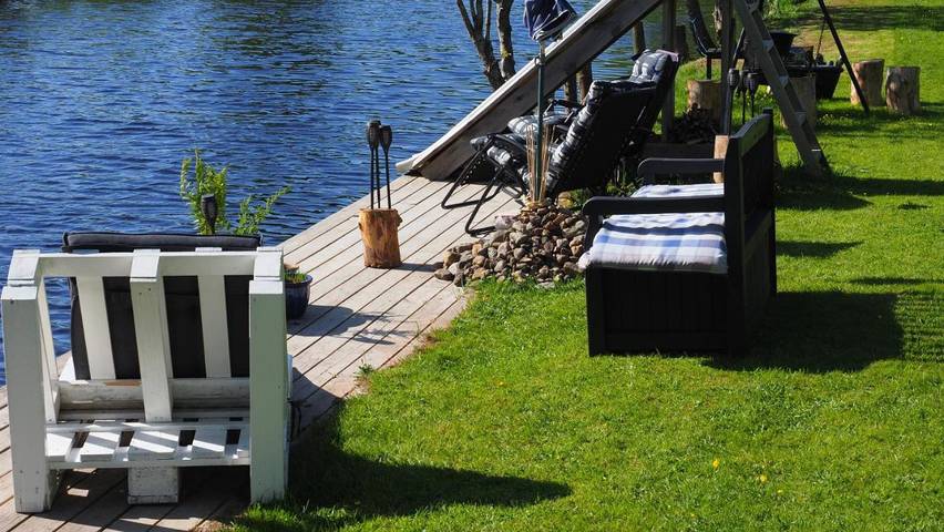 Camping für 3 Personen, mit Ausblick und Garten in Süd-Norwegen - 4