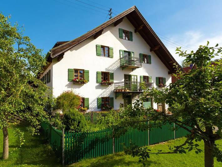 Ferienwohnung für 3 Personen, mit Balkon in Unterammergau