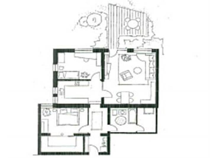 Ferienwohnung für 4 Personen, mit Seeblick und Terrasse - 1