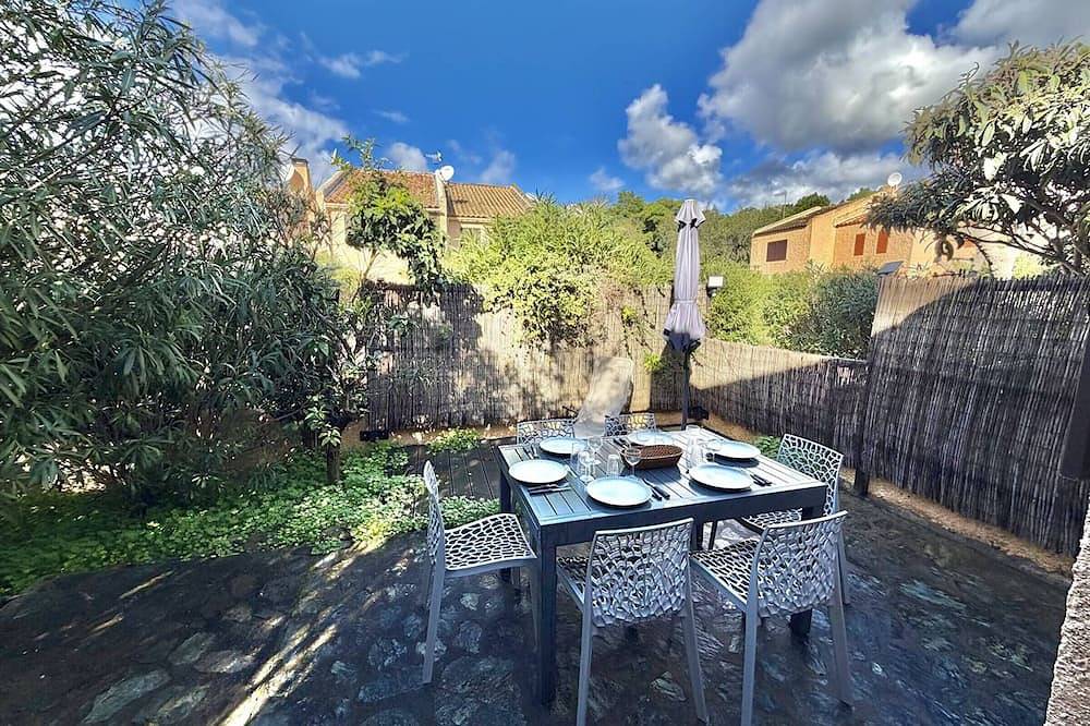 Casa luminosa con aire, terraza y parking, cerca de la playa in San Ciprianu, Lecci