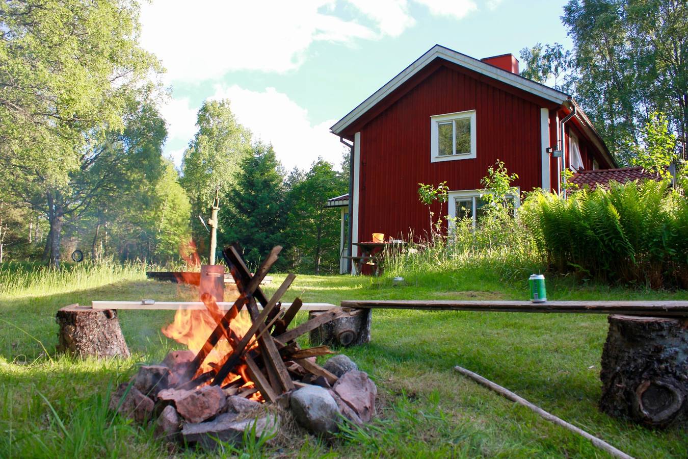 Hus för 8 Personer, med bubbelpool samt bastu och trädgård