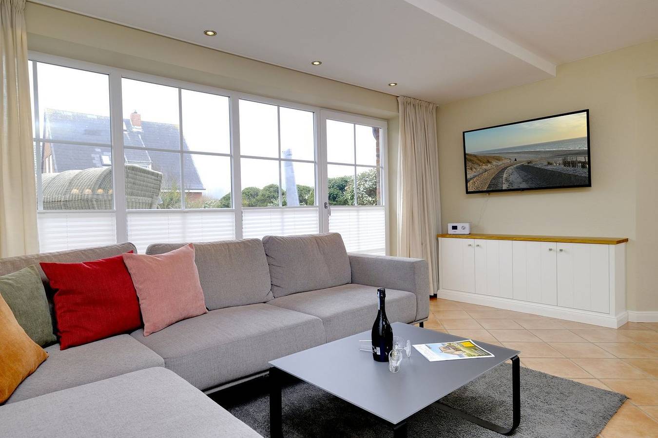 Ferienhaushälfte für bis zu 6 Personen mit Garten. in Wenningstedt, Sylt