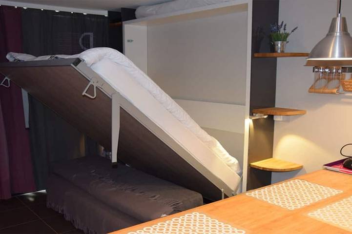 Ganze Wohnung, 4 Personen Studio Meribel Mottaret, Residence Le Ruitor Mit Privatem WIFI in Méribel-Mottaret, Les Allues