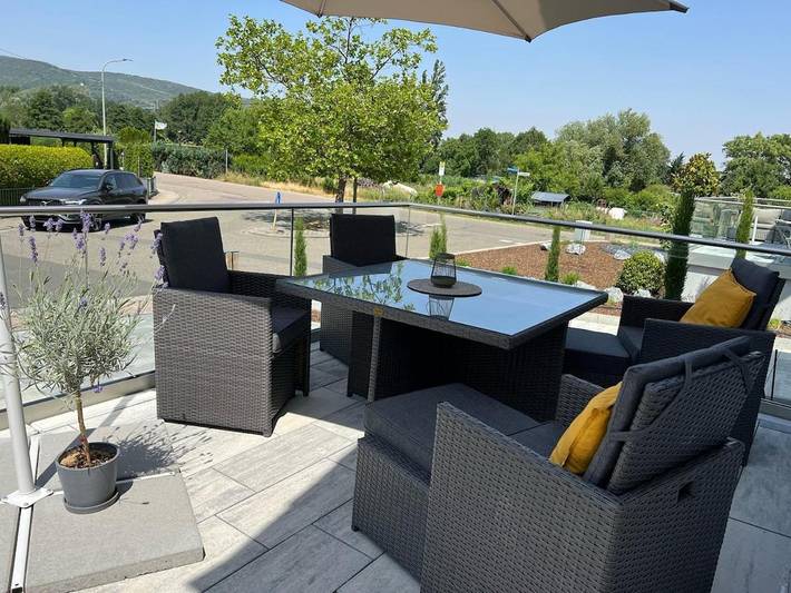 Ferienwohnung für 4 Personen, mit Terrasse und Ausblick in Ruppertsberg - 2