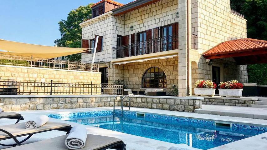 Ferienhaus für 9 Personen, mit Pool und Garten in Dubrovnik - 4