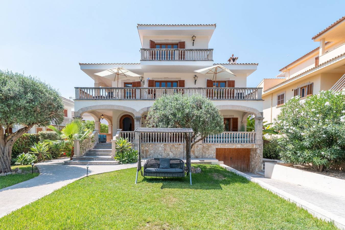 Chalet 'Voramar Alcudia' mit Meerblick, Wlan und Klimaanlage in Playa de Alcúdia, Alcúdia