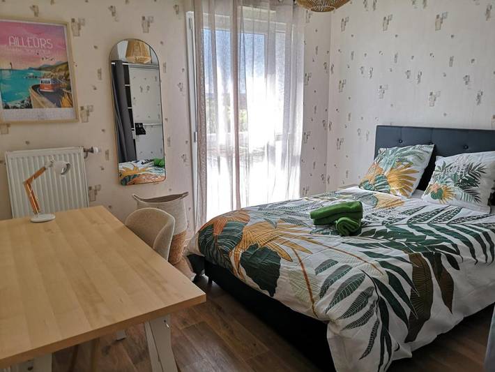 Gîte pour 4 personnes, avec balcon à Longvic - 4