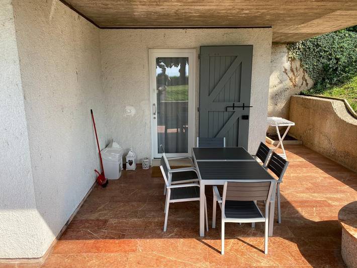 Ferienwohnung für 4 Personen, mit Garten und Seeblick in Garda